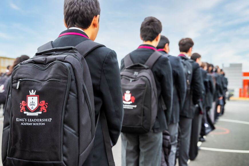 to the new King's Leadership Academy Bolton website